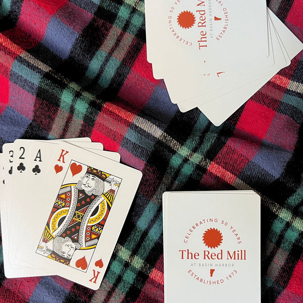 Red Mill Anniversary Playing Cards