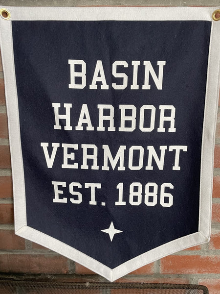 Basin Harbor Camp Flag
